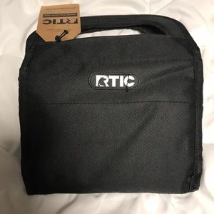 Rtic Black Handle Top Lunch Bag